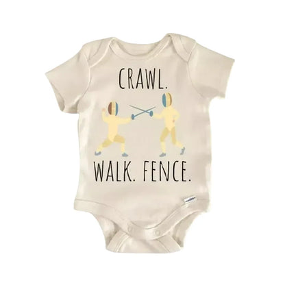 Fencing Fencer Sport Newborn Baby Onesie® Onesie®