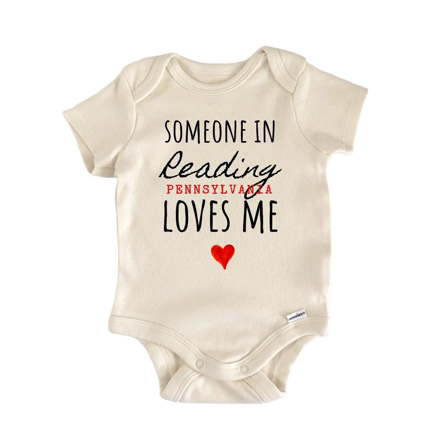 Reading Pennsylvania Baby Gift Baby Bodysuit
