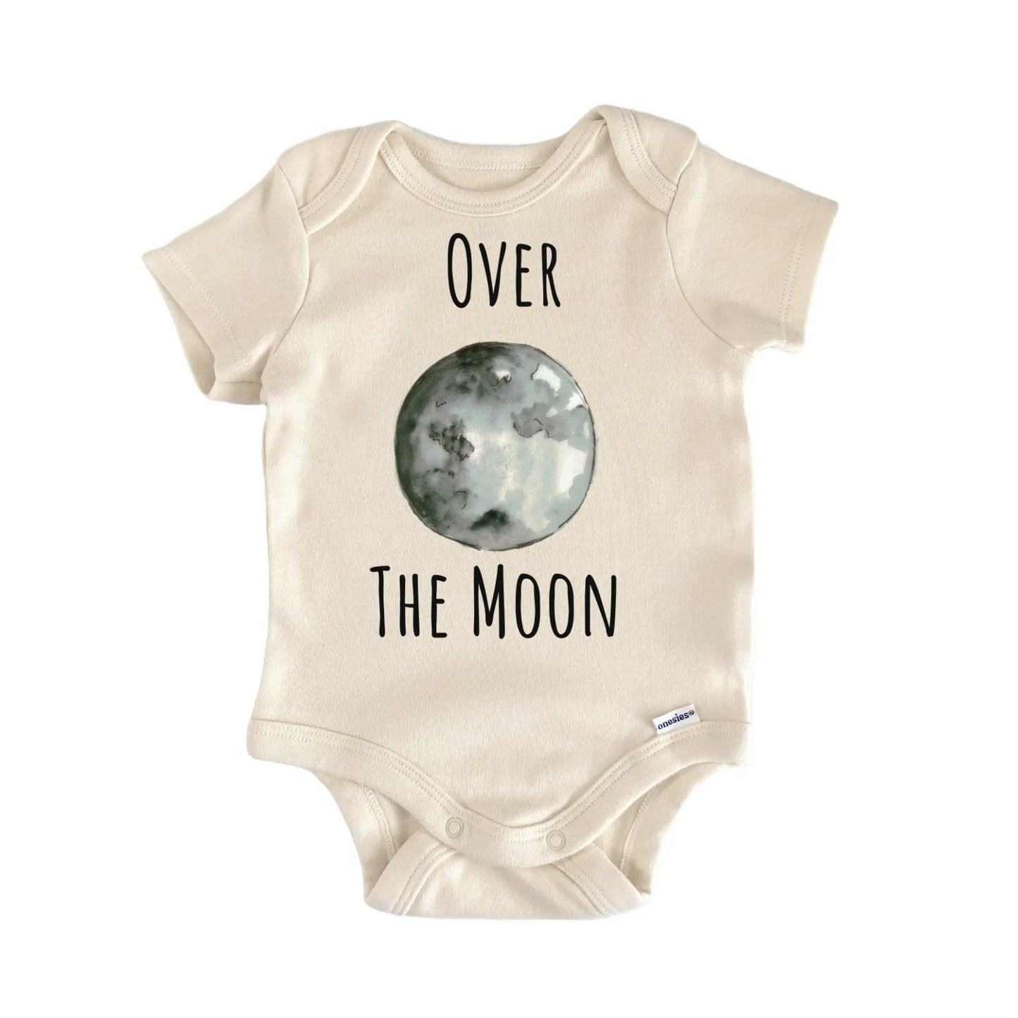 Over The Moon Planet Space Astronomer Infant Gift Baby Bodysuit
