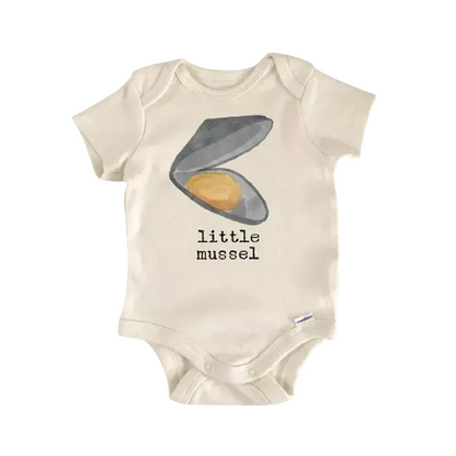 Mussel Seafood Oyster Newborn Baby Onesie® Onesie®