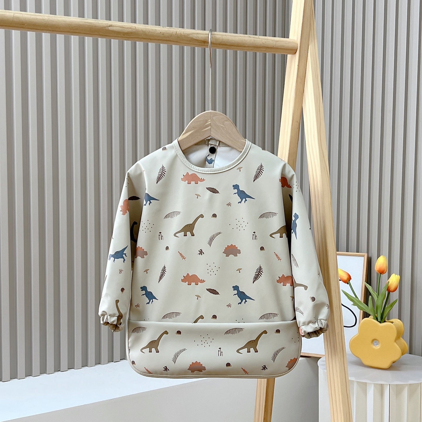 New Children's Waterproof Inside-out Wear Anti-dirty Overclothes
