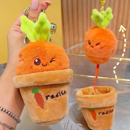 Plush Doll Keychain Pendant Cartoon