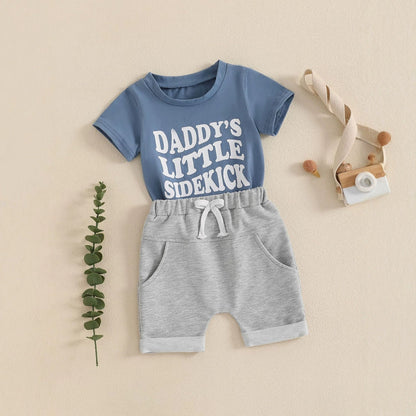 Boys' Fashion Engineering Vehicle Printing Suit