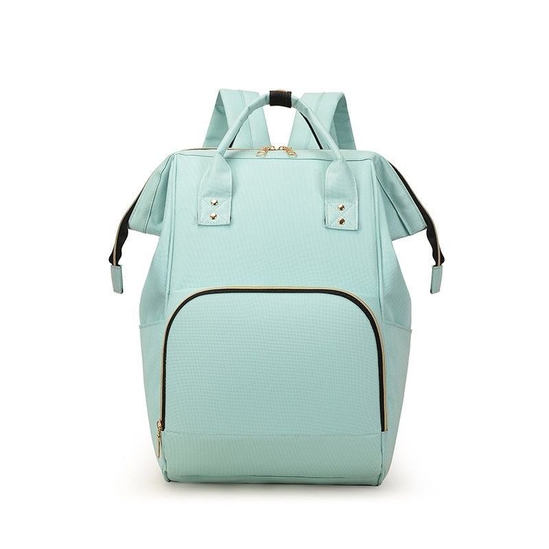 Water-repellent Oxford Fabric Backpack With A Stylish Versatile Design