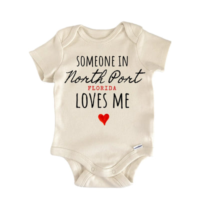 North Port Florida Baby Gift Baby Bodysuit