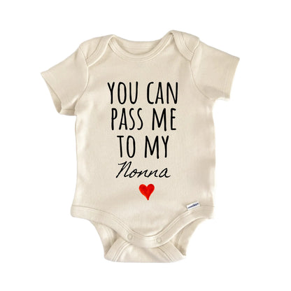 Nonna Announcement Baby Gift Baby Bodysuit