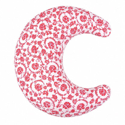 Beige Gingham Ruffle Nursing Pillow Cover
