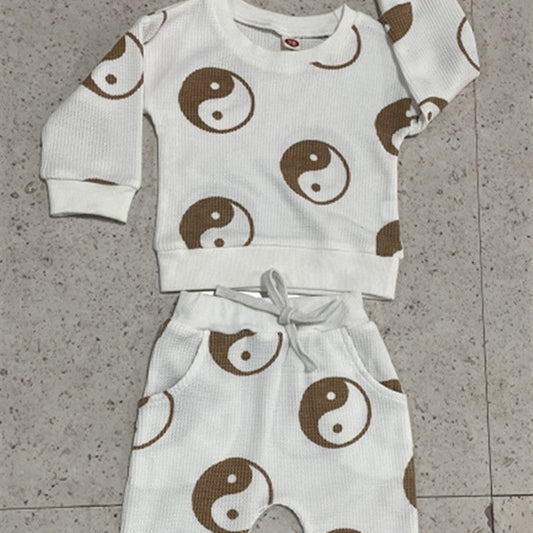 Children's Long Sleeve Sweatshirt And Pants Set