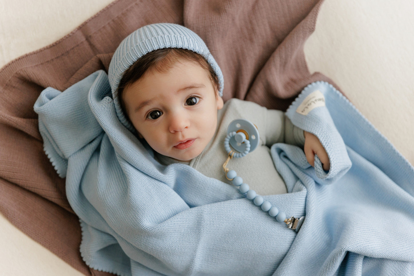 100% Cotton Organic Luxe Baby Blanket