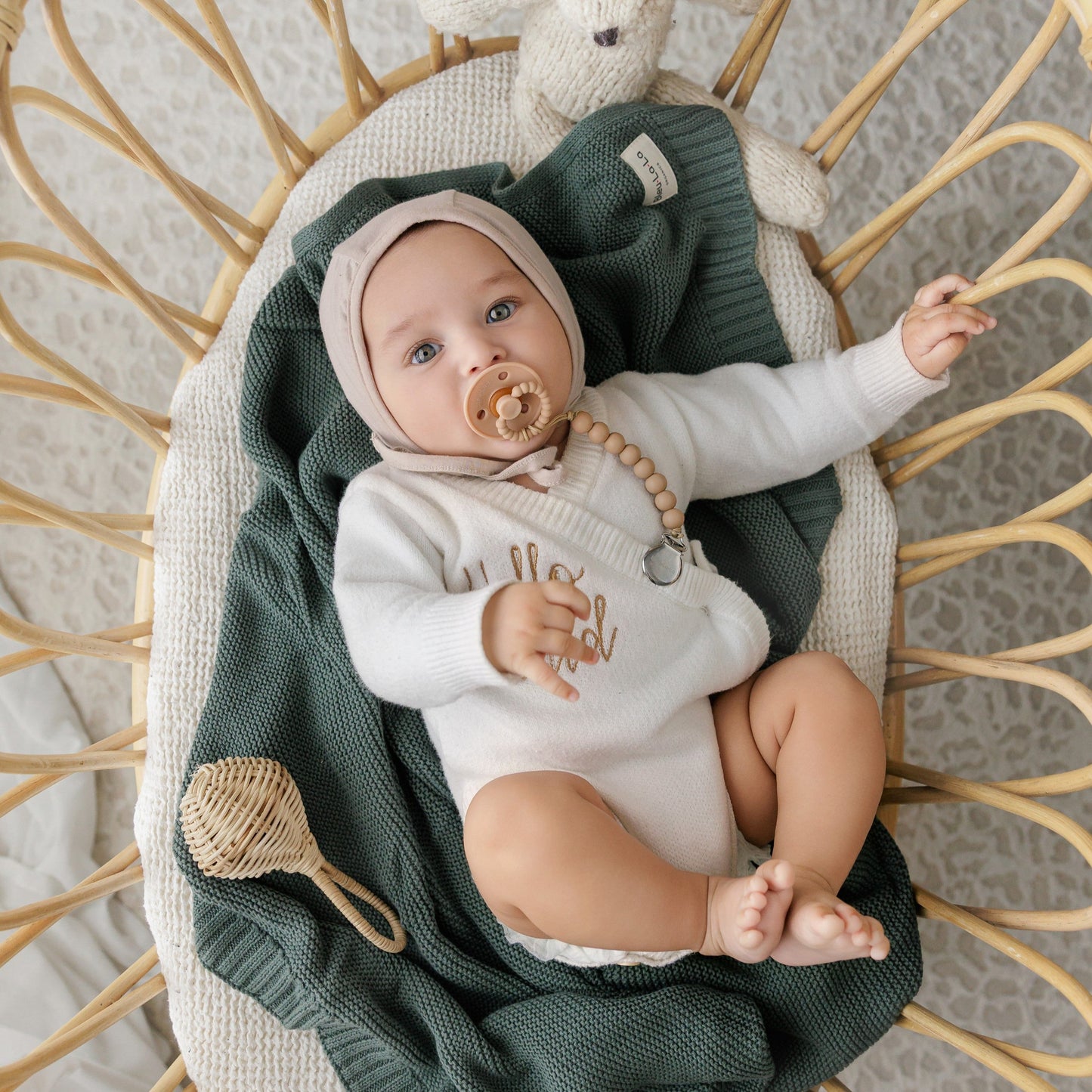 Luladream Pacifier + Clip Set