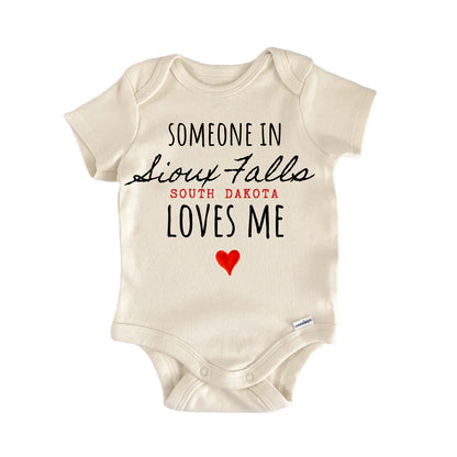 Sioux Falls South Dakota Baby Gift Baby Bodysuit