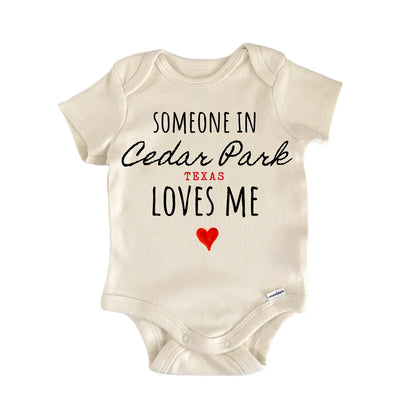 Cedar Park Texas Baby Gift Baby Bodysuit