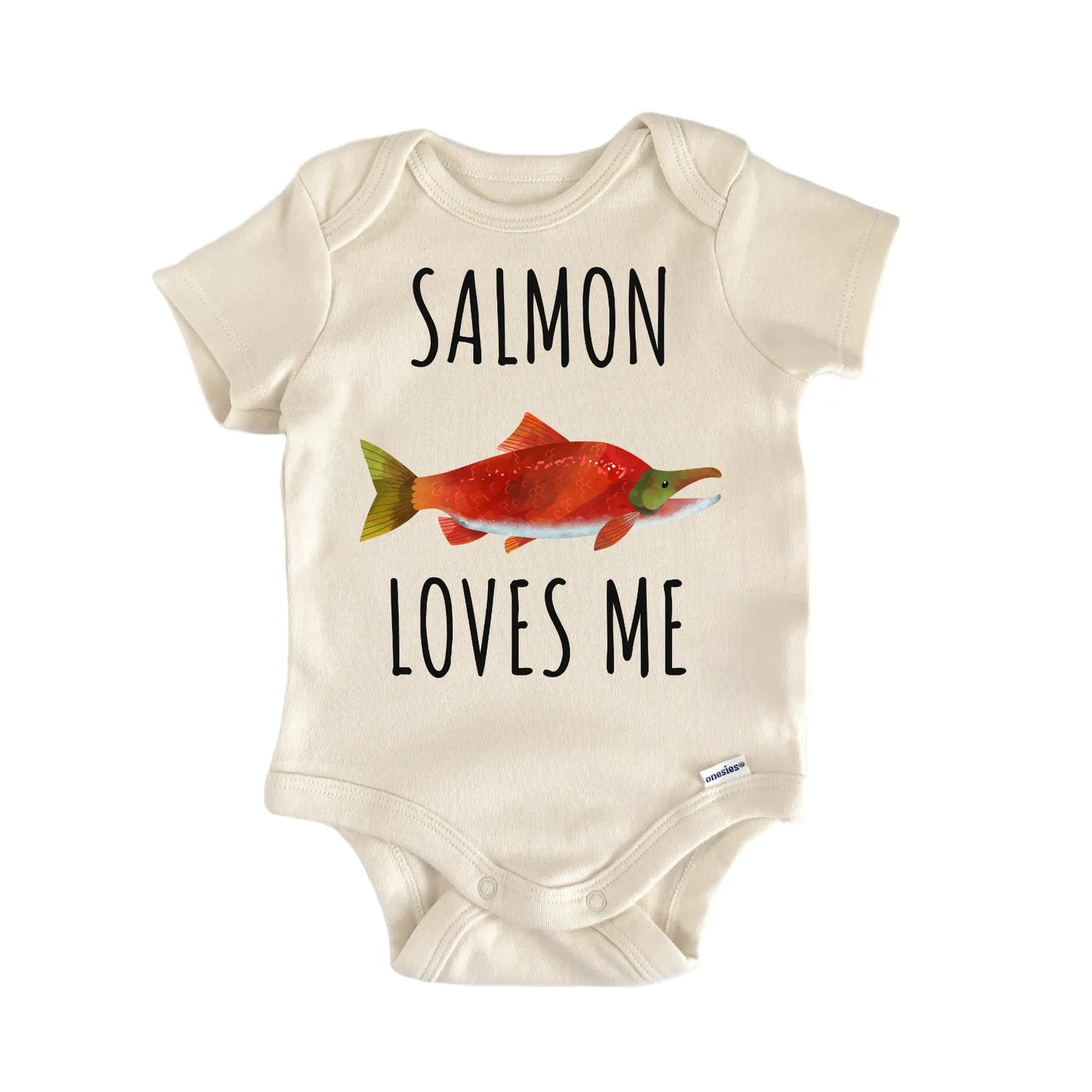 Kokanee Salmon Fish Freshwater Fishing Baby Gift Baby Bodysuit