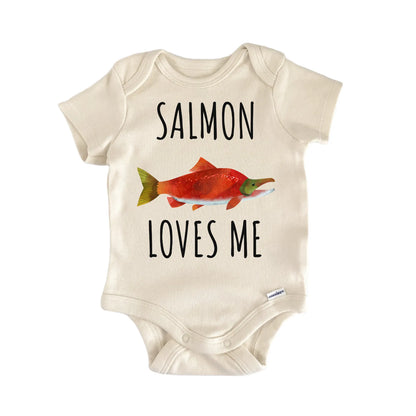 Kokanee Salmon Fish Freshwater Fishing Baby Gift Baby Bodysuit