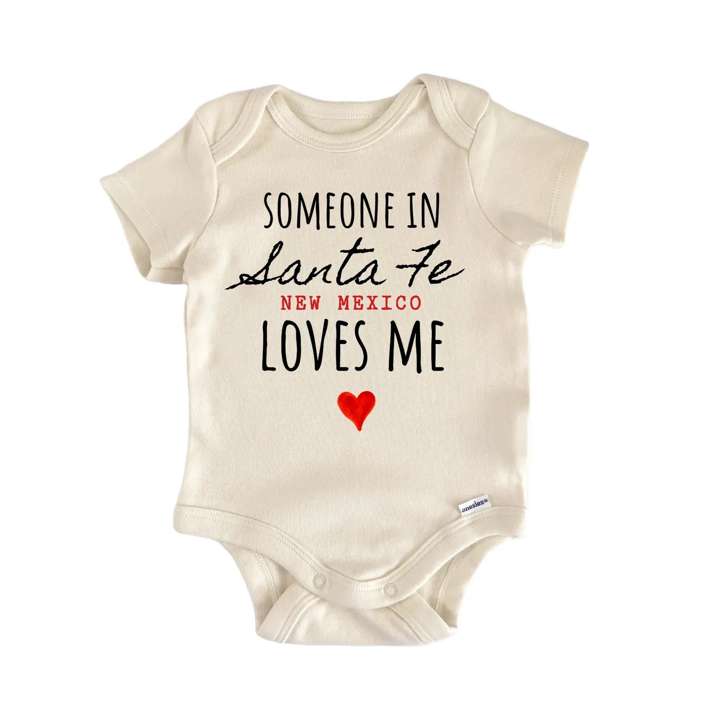 Santa Fe New Mexico Baby Gift Baby Bodysuit