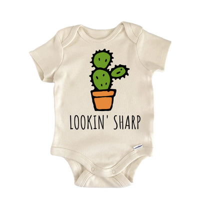Cactus Desert Flower Succulant Baby Gift Baby Bodysuit