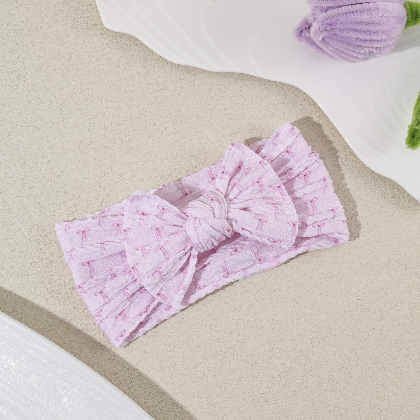Baby Digital Print Bow Headband