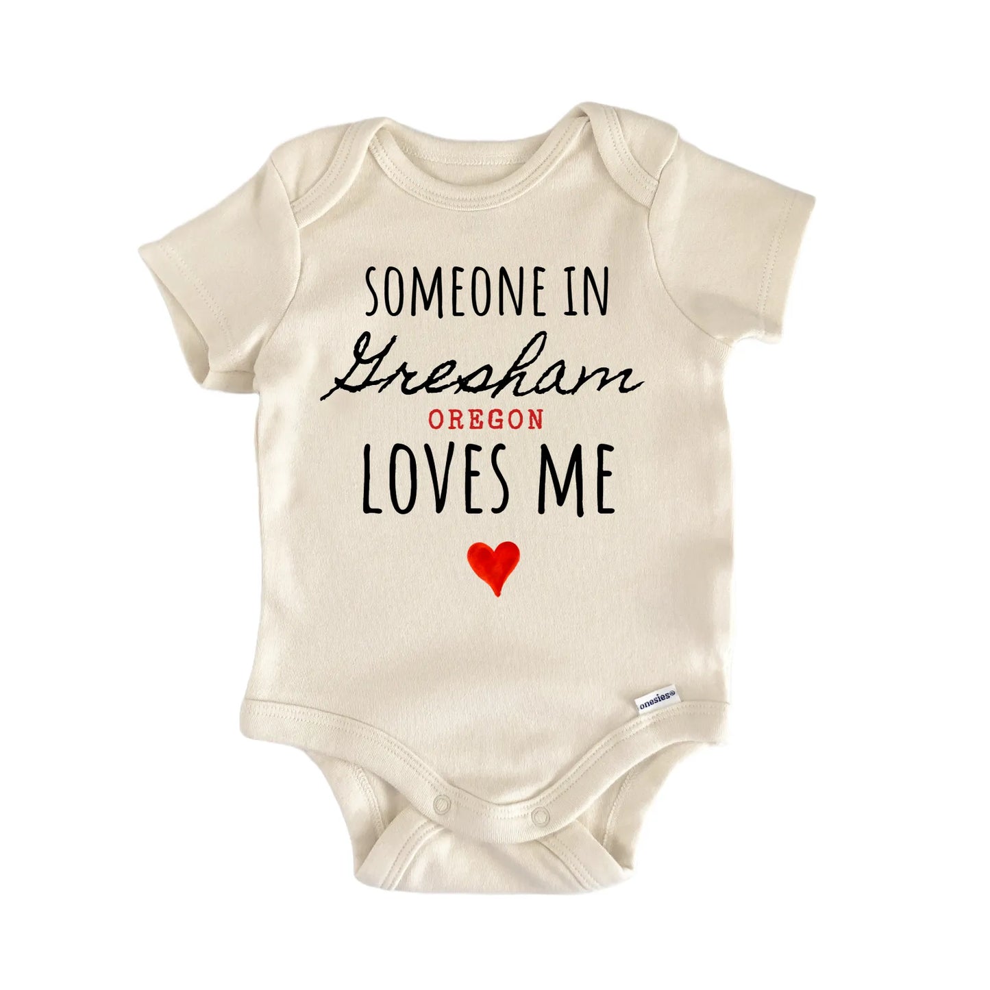 Gresham Oregon Baby Gift Baby Bodysuit