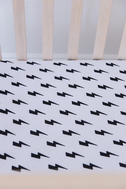 Bowie (ribbed) - Crib Sheet