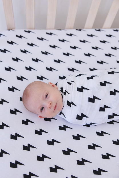 Bowie (ribbed) - Crib Sheet