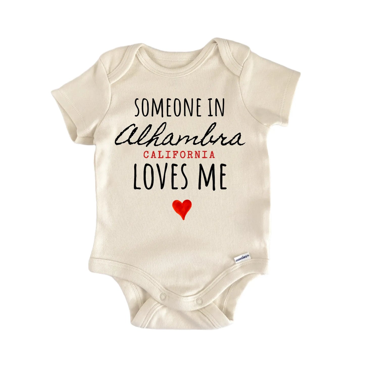 Alhambra California Baby Gift Baby Bodysuit