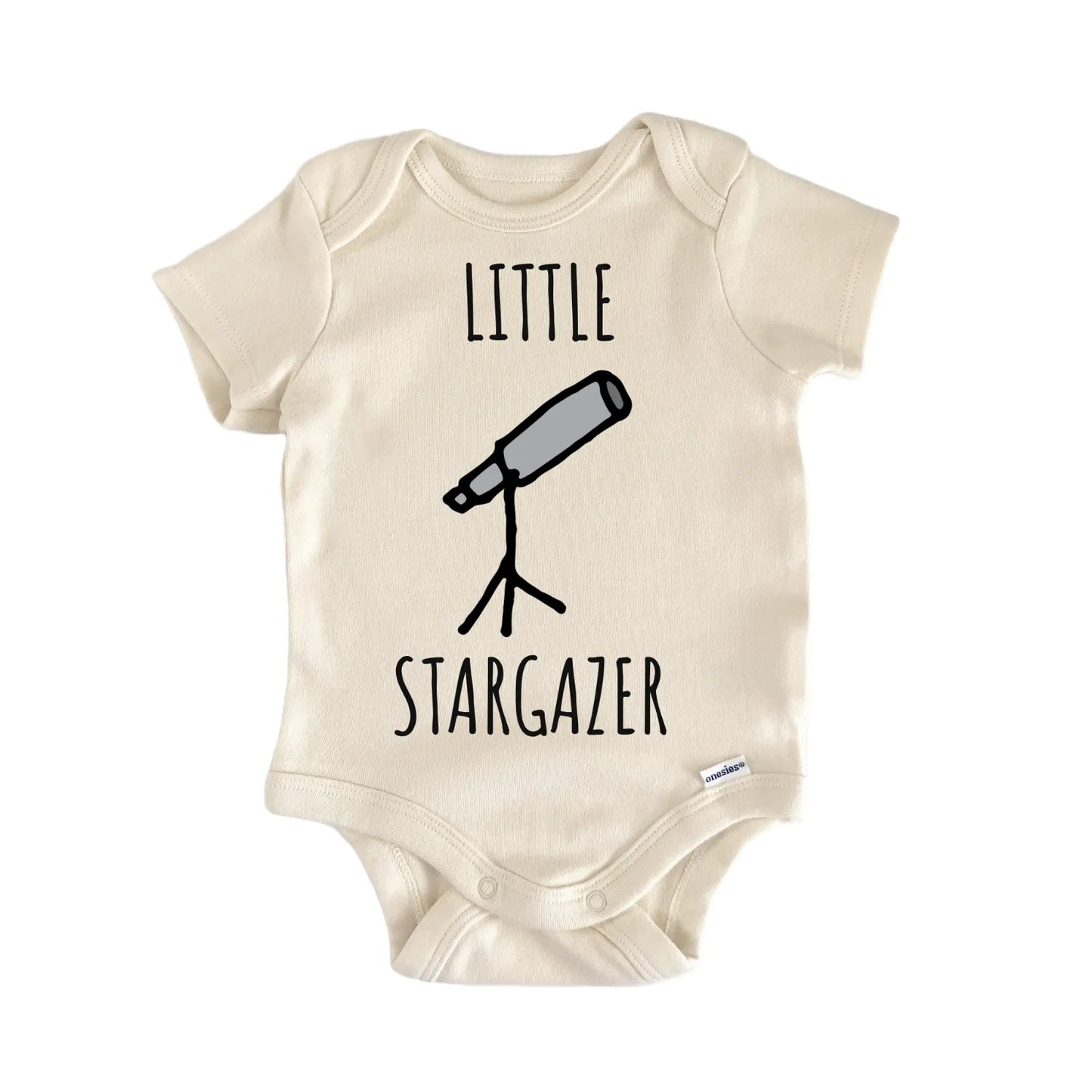 Little Stargazer Astronomy Astronomer Stars Infant Gift Baby Bodysuit