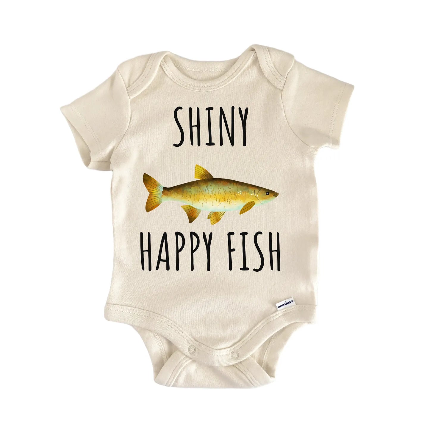 Golden Shiner Fish Freshwater Fishing Baby Gift Baby Bodysuit