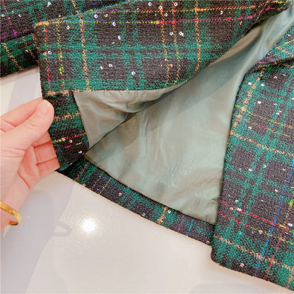 Girls' Classic Style Children's Preppy Style Two-piece Suit
