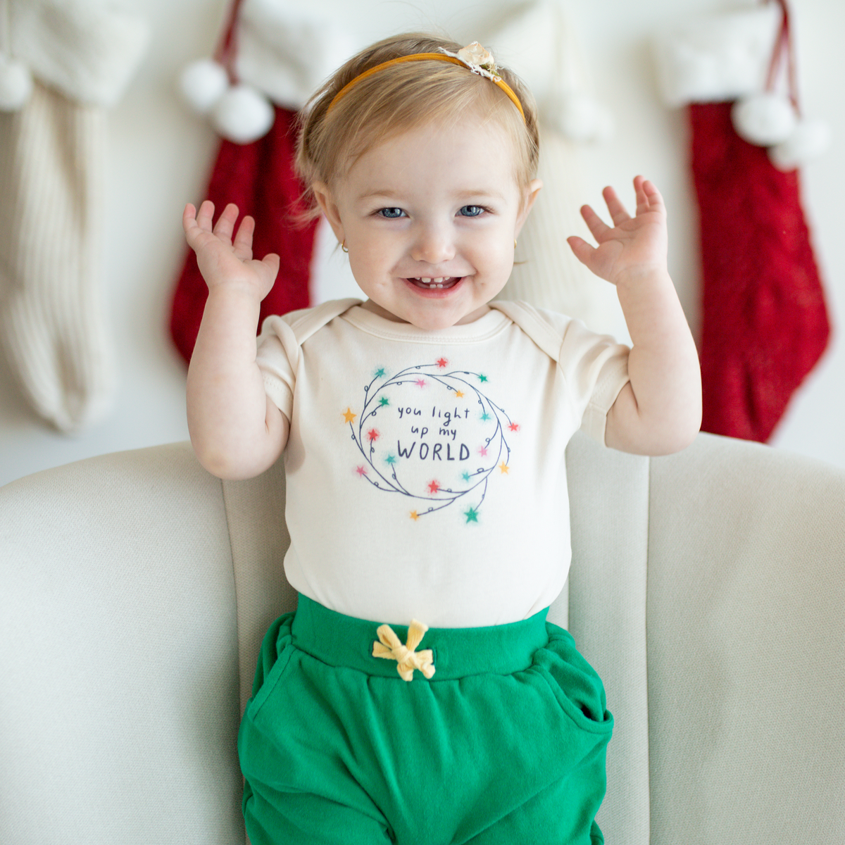 graphic bodysuit | light up my world