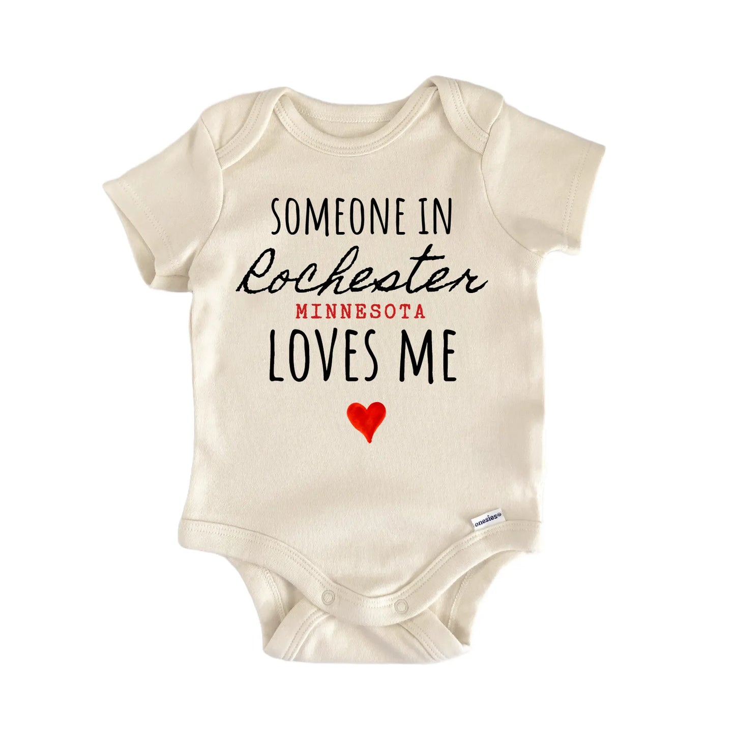 Rochester Minnesota Baby Gift Baby Bodysuit