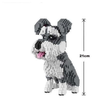 Pet dog small particle block