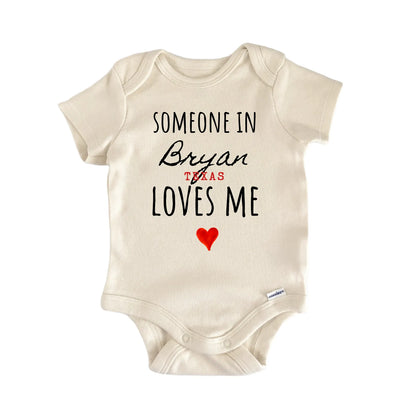 Bryan Texas Baby Gift Baby Bodysuit