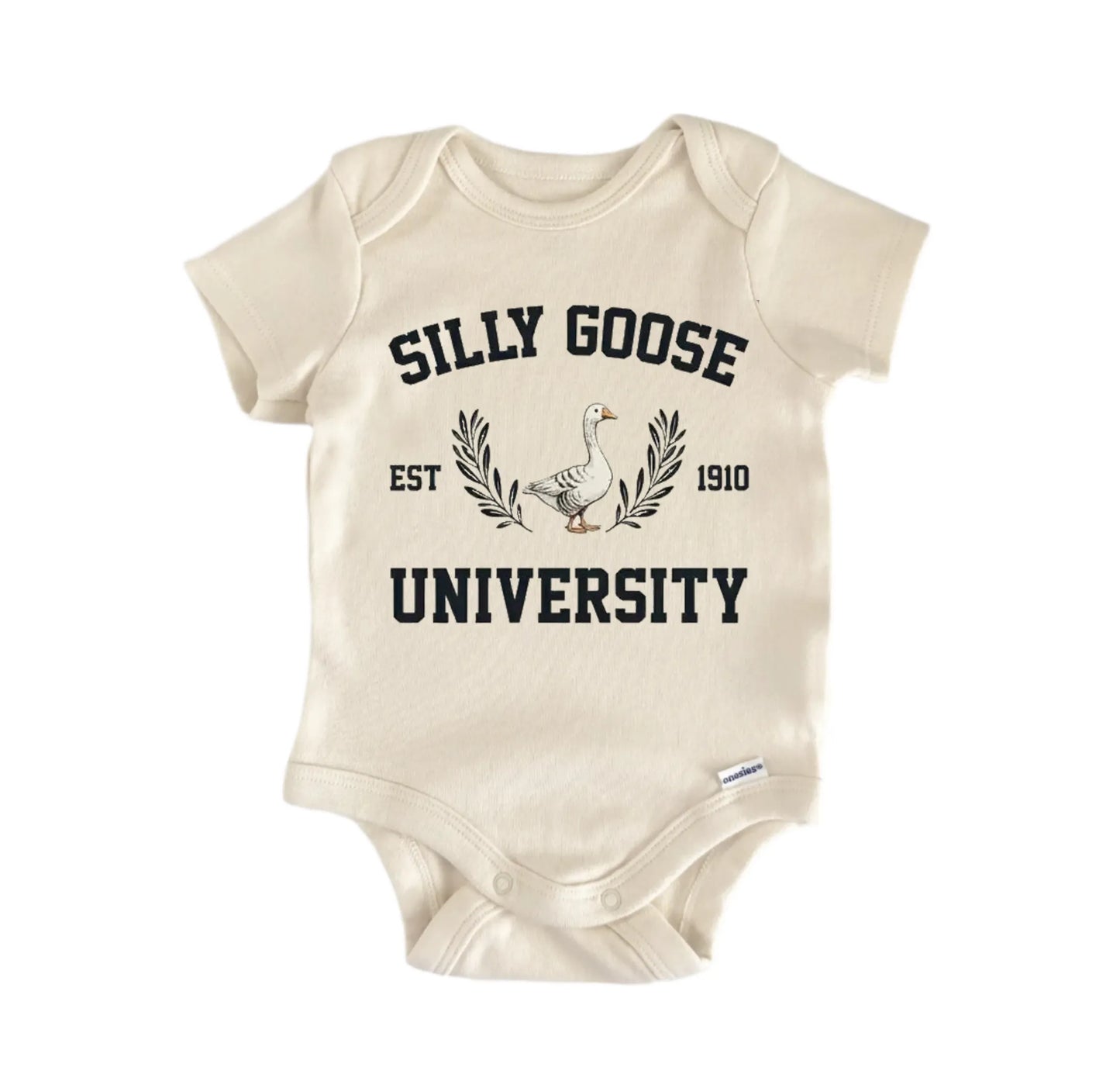 Silly Goose University Newborn Baby Onesie® Onesie®