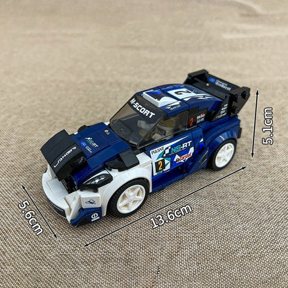A Tesla Toy Car Piece-together Model Benefits Intelligence
