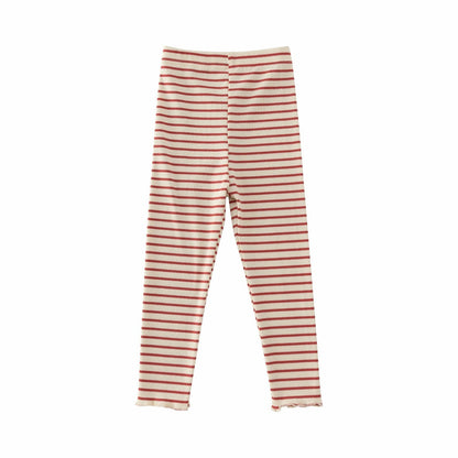 Girls' Leggings Elastic Multi Color