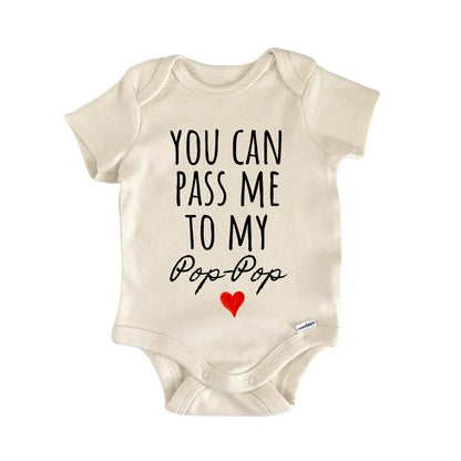 Poppop Announcement Baby Gift Baby Bodysuit