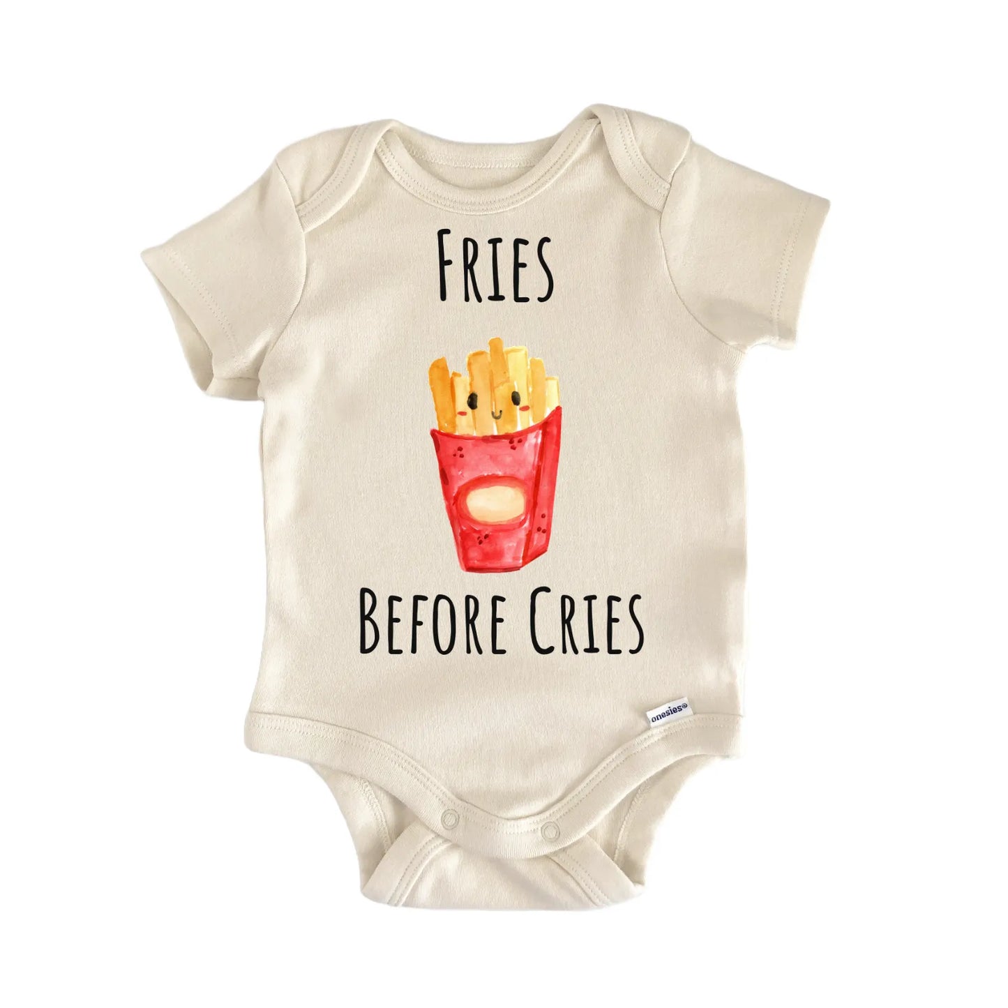 French Fry Fast Food Baby Gift Baby Bodysuit