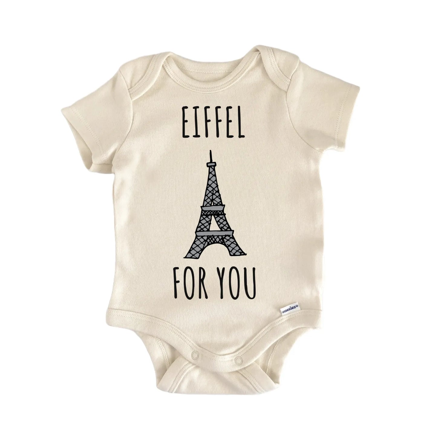Eiffel Tower French France Baby Gift Baby Bodysuit