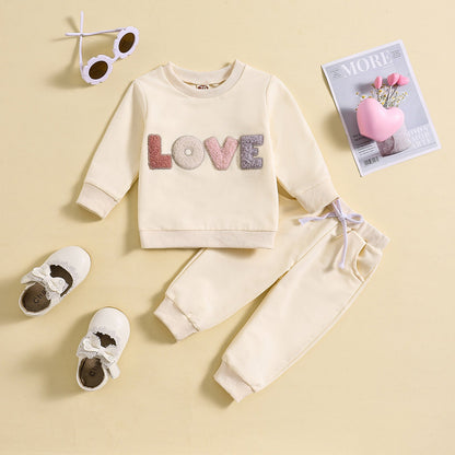 Fashion Boys And Girls Spring And Autumn Suit