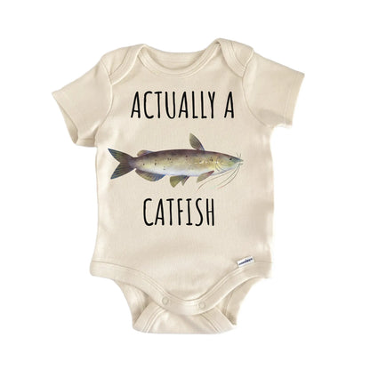 Channel Catfish Fish Freshwater Fishing Baby Gift Baby Bodysuit