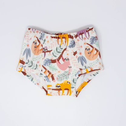 Lilac Sloths Potty Organic Training Underpants