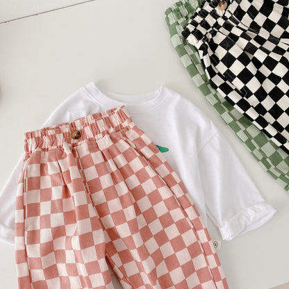 Western Wide Leg Pants Korean Version Trousers