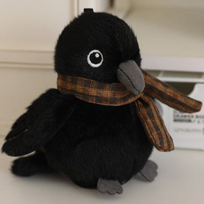 Cartoon Parrot Plush Toy Pendant For Girls Bags And Keychains