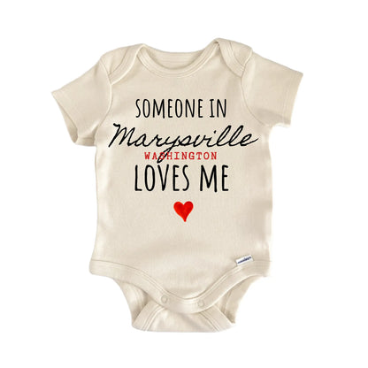 Marysville Washington Baby Gift Baby Bodysuit