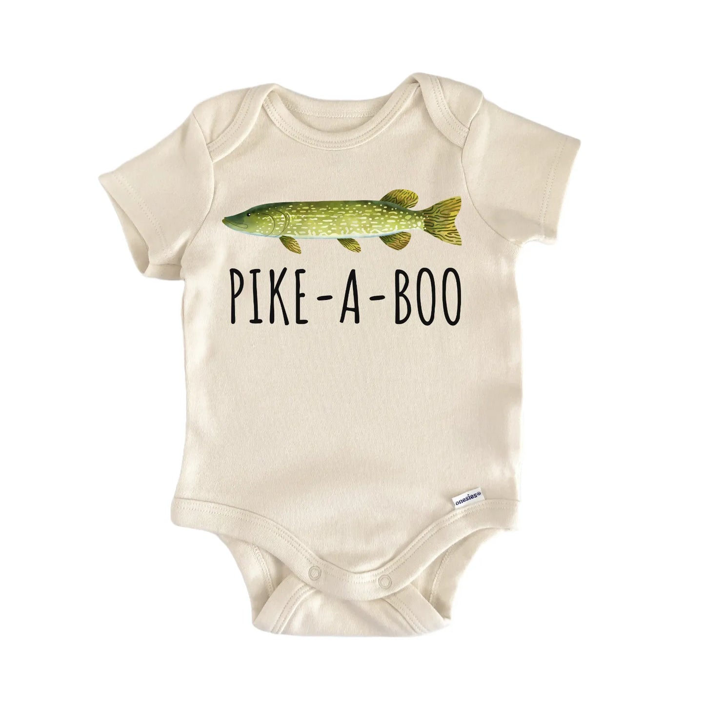 Northern Pike Freshwater Fishing Baby Gift Baby Bodysuit