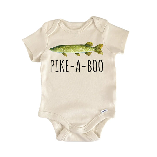 Northern Pike Freshwater Fishing Baby Gift Baby Bodysuit