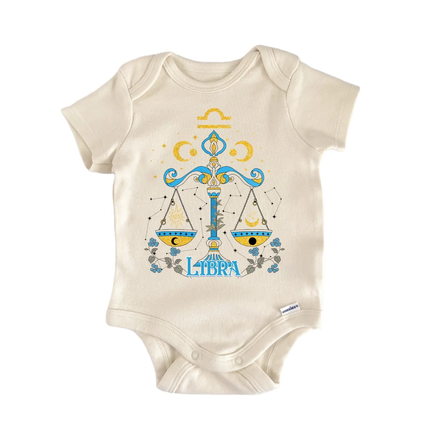 Libra Astrology Zodiac Signs Baby Gift Baby Bodysuit