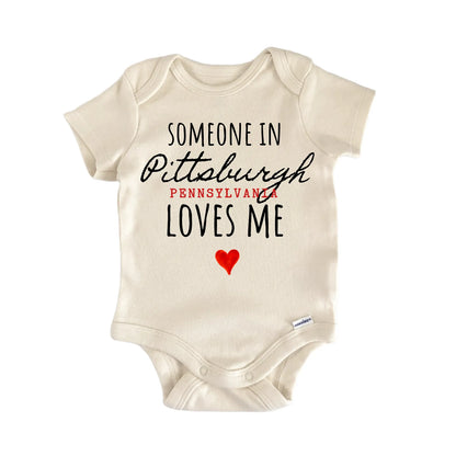 Pittsburgh Pennsylvania Baby Gift Baby Bodysuit
