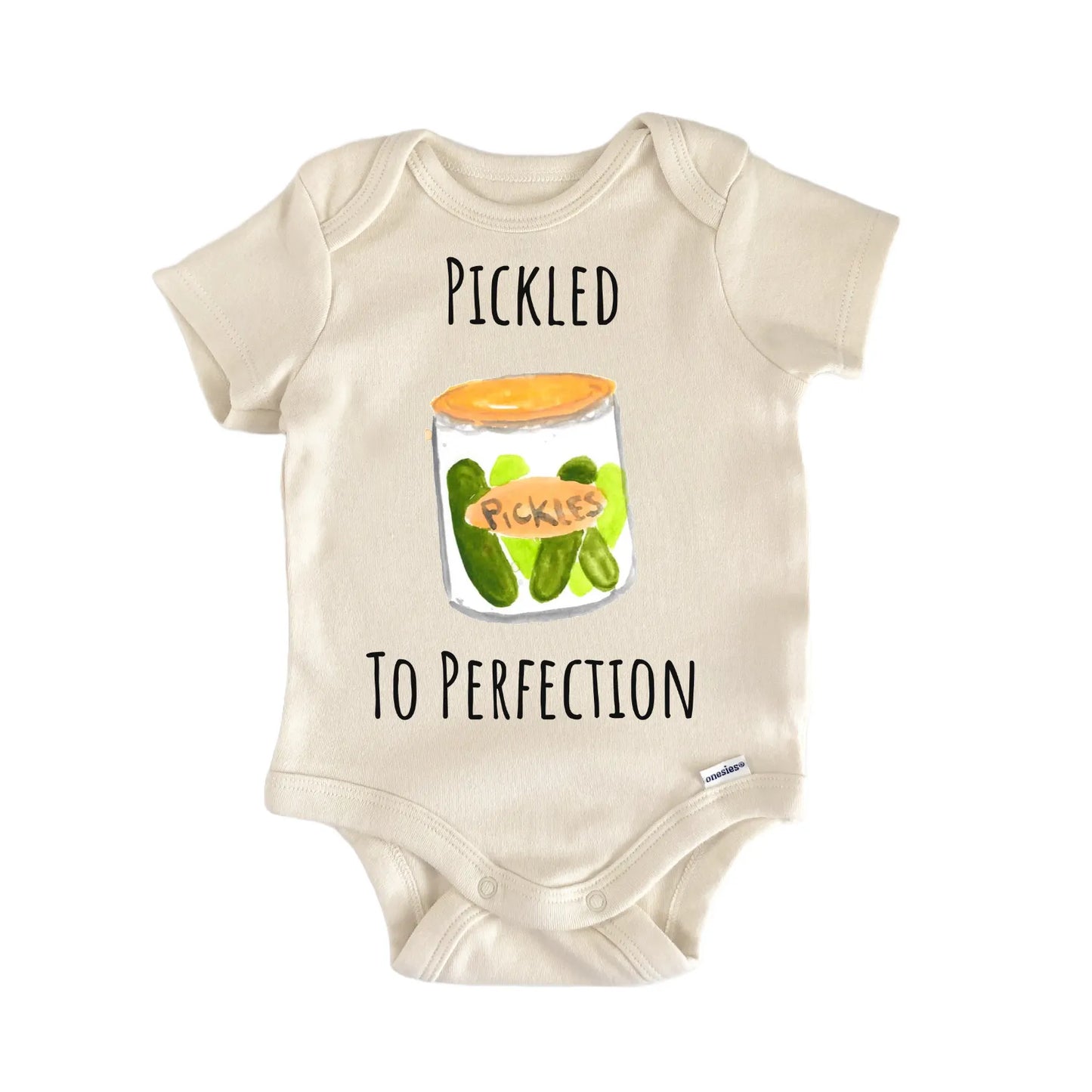 Pickle Jar Brine Pickled Baby Gift Baby Bodysuit