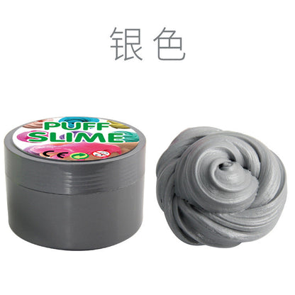 Cotton PUFF SLIME DIY slime mud clay mud stabby decompression vent toys factory outlet